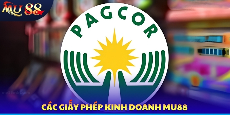 Các giấy phép kinh doanh MU88
