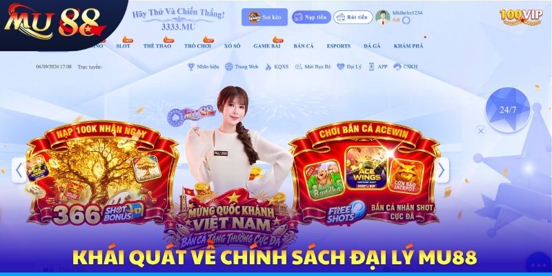 Khái quát về chính sách đại lý MU88